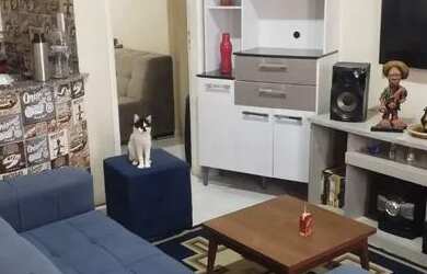 Imagem: A kitnet possui 1 Dormitório e 1 Banheiro e está localizado