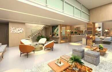 Imagem: A casa possui 4 Dormitórios, 5 Banheiros, 4 Vagas na garagem