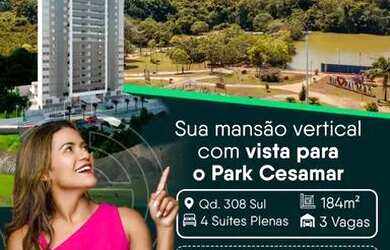 Imagem: O apartamento possui 4 Dormitórios, 5 Banheiros, 3 Vagas na