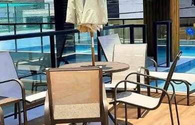 Imagem 7: Quarto e sala, porteira fechada, proto para aluguel por temporada