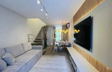 Imagem 2: Sobrado semi mobiliado com 02 suítes, 02 vagas de garagem e churrasqueira...