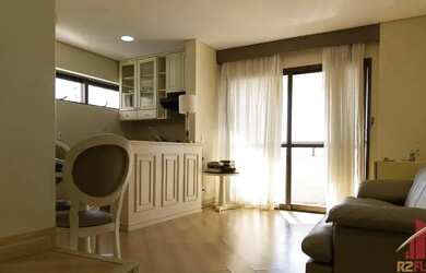 Imagem: O studio possui 1 Dormitório, 1 Banheiro, 1 Vaga na garagem