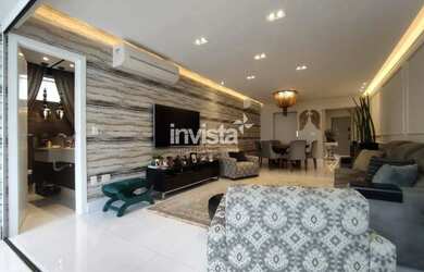 Imagem 5: Apartamento 3 suítes com vista mar Embaré, Santos, frente, 2 vagas