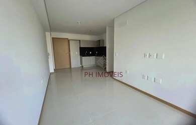 Imagem: O apartamento possui 1 Dormitório, 1 Banheiro, 1 Vaga na garagem