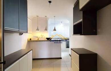 Imagem: O apartamento possui 3 Dormitórios, 1 Banheiro, 1 Vaga na garagem