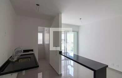 Imagem: O apartamento possui 1 Dormitório, 1 Banheiro, 1 Vaga na garagem