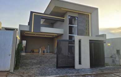 Imagem: A casa em condomínio possui 3 Dormitórios, 5 Banheiros, 4