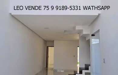 Imagem: A casa possui 3 Dormitórios, 2 Banheiros, 2 Vagas na garagem