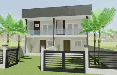 Imagem: A casa em condomínio possui 2 Dormitórios, 2 Banheiros, 1