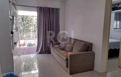 Imagem: O apartamento possui 1 Dormitório, 1 Banheiro, 1 Vaga na garagem