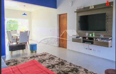 Imagem: A casa em condomínio possui 3 Dormitórios, 2 Banheiros, 3