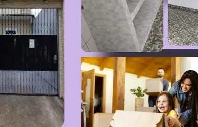 Imagem: A casa possui 1 Dormitório, 1 Banheiro, 1 Vaga na garagem