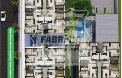 Imagem 2: Apartamento com 2 dormitórios à venda, 49 m² por R$ 195.000,00 - Santo...