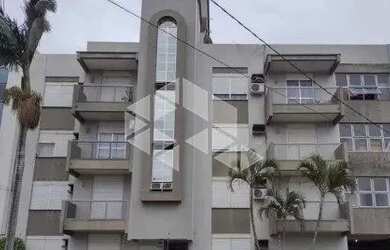 Imagem: O apartamento possui 1 Dormitório, 1 Banheiro, 1 Vaga na garagem