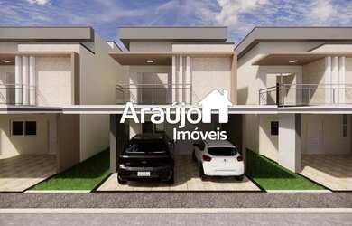 Imagem: A casa em condomínio possui 4 Dormitórios, 4 Banheiros, 3