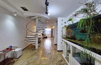 Imagem: O apartamento na cobertura possui 5 Dormitórios, 5 Banheiros