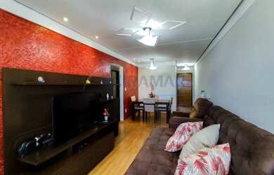 Imagem: O apartamento possui 3 Dormitórios, 2 Banheiros, 1 Vaga na