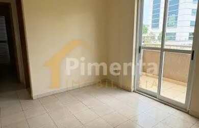 Imagem: O apartamento possui 1 Dormitório, 1 Banheiro, 1 Vaga na garagem