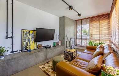 Imagem: O apartamento na cobertura possui 2 Dormitórios, 3 Banheiros