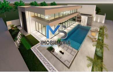 Imagem: A casa possui 4 Dormitórios, 4 Banheiros, 429m² de Área e