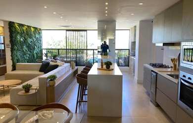 Imagem: O apartamento possui 3 Dormitórios, 3 Banheiros, 2 Vagas na