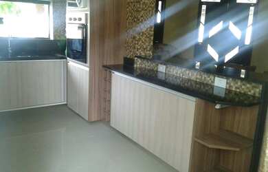 Imagem: A casa em condomínio possui 4 Dormitórios, 3 Banheiros, 3