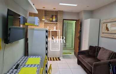 Imagem: O apartamento possui 1 Dormitório, 1 Banheiro, 25m² de Área