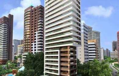 Imagem: O apartamento possui 5 Dormitórios, 5 Banheiros, 4 Vagas na