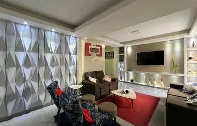 Imagem: A casa possui 3 Dormitórios, 4 Banheiros, 5 Vagas na garagem