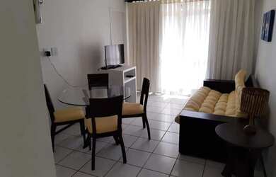 Imagem: O studio possui 1 Dormitório, 2 Banheiros, 42m² de Área