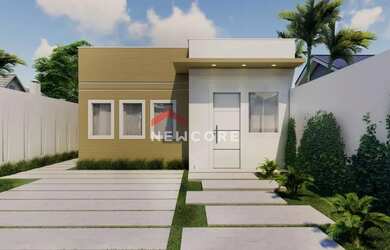 Imagem: A casa possui 2 Dormitórios, 1 Banheiro, 1 Vaga na garagem