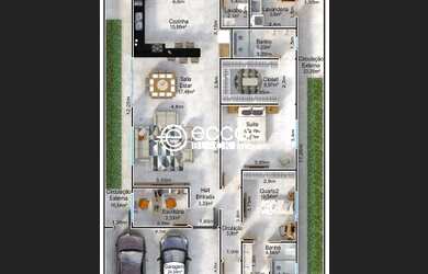 Imagem 8: CASA EM CONDOMÍNIO RESIDENCIAL em UBERLÂNDIA - MG, NOVO MUNDO