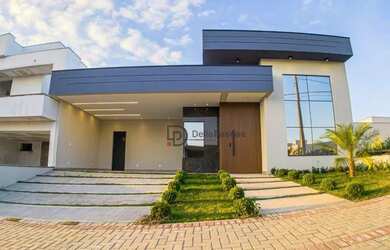 Imagem: A casa em condomínio possui 3 Dormitórios, 3 Banheiros, 4