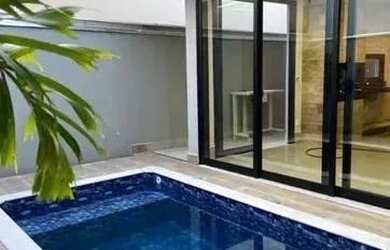 Imagem: A casa em condomínio possui 3 Dormitórios, 2 Banheiros, 2