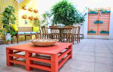 Imagem: A pousada chalé possui 1 Dormitório, 1 Vaga na garagem e