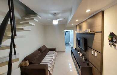 Imagem: A casa em condomínio possui 2 Dormitórios, 1 Banheiro e 75m²