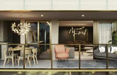 Imagem: O apartamento possui 3 Dormitórios, 2 Banheiros, 2 Vagas na