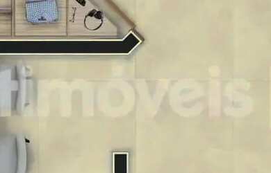 Imagem: O apartamento possui 2 Dormitórios, 1 Banheiro, 2 Vagas na