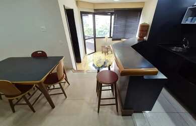 Imagem: O studio possui 1 Dormitório, 1 Banheiro, 1 Vaga na garagem