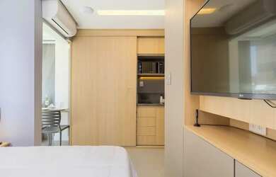 Imagem 3: Stúdio mobiliado para locação na Bela Vista e 22 m² - ótimo lazer