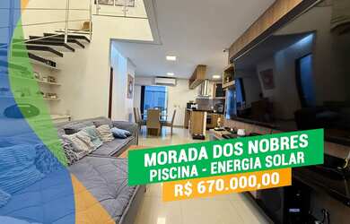 Imagem: A casa em condomínio possui 3 Dormitórios, 2 Banheiros, 2