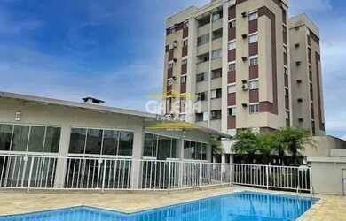 Imagem: O apartamento possui 3 Dormitórios, 1 Banheiro, 1 Vaga na garagem