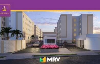 Imagem: O apartamento possui 2 Dormitórios, 1 Banheiro, 1 Vaga na garagem