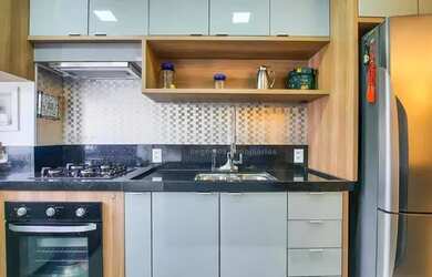 Imagem: O apartamento possui 2 Dormitórios, 2 Banheiros, 1 Vaga na