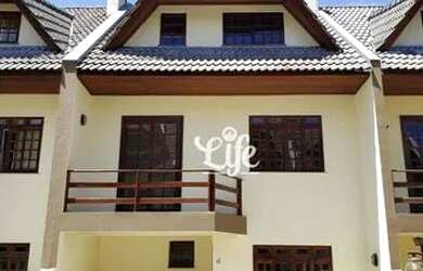 Imagem: A casa em condomínio possui 3 Dormitórios, 2 Banheiros, 1