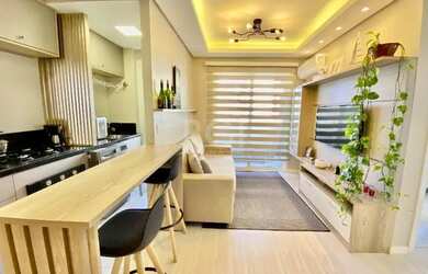 Imagem 3: Apartamento em Centro. Imóvel mobiliado, 53m² de Área, 2 Vagas na garageme2...