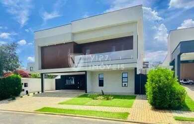 Imagem: A casa em condomínio possui 4 Dormitórios, 5 Banheiros, 5