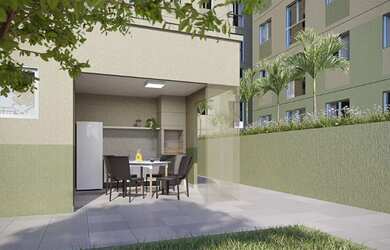 Imagem 6: KM - Apartamento 2 Quartos com Sinal a partir de R$1.000 - Recanto dos...