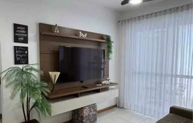 Imagem: O apartamento possui 1 Dormitório, 1 Banheiro, 1 Vaga na garagem