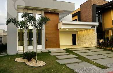 Imagem: A casa em condomínio à venda possui 3 Dormitórios, 3 Banheiros